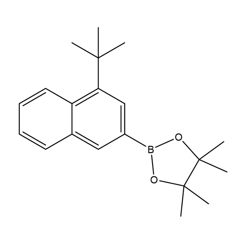 2-(4-(ترت-بوتیل)نفتالن-2-ایل)-4،4،5،5-تترامتیل-1،3،2-دیوکسابورولان