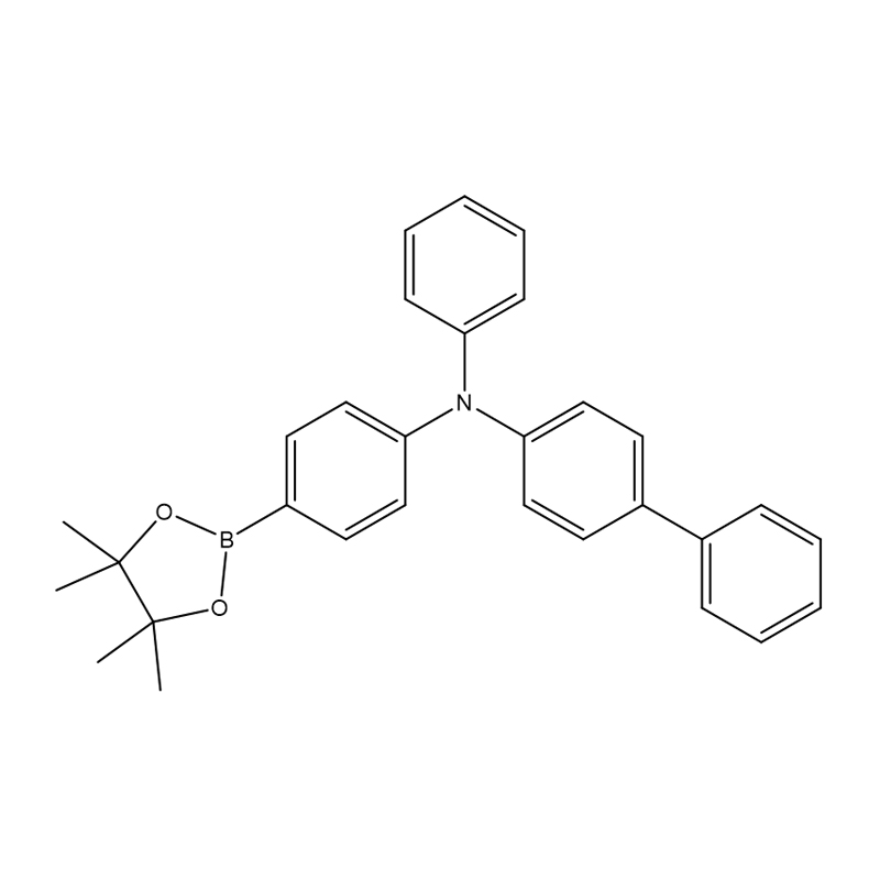 N-فنیل-N-(4-(4،4،5،5-تترا متیل-1،3،2-دیوکسابورولان-2-ایل) فنیل)-[1،1'-بی فنیل]-4-آمین