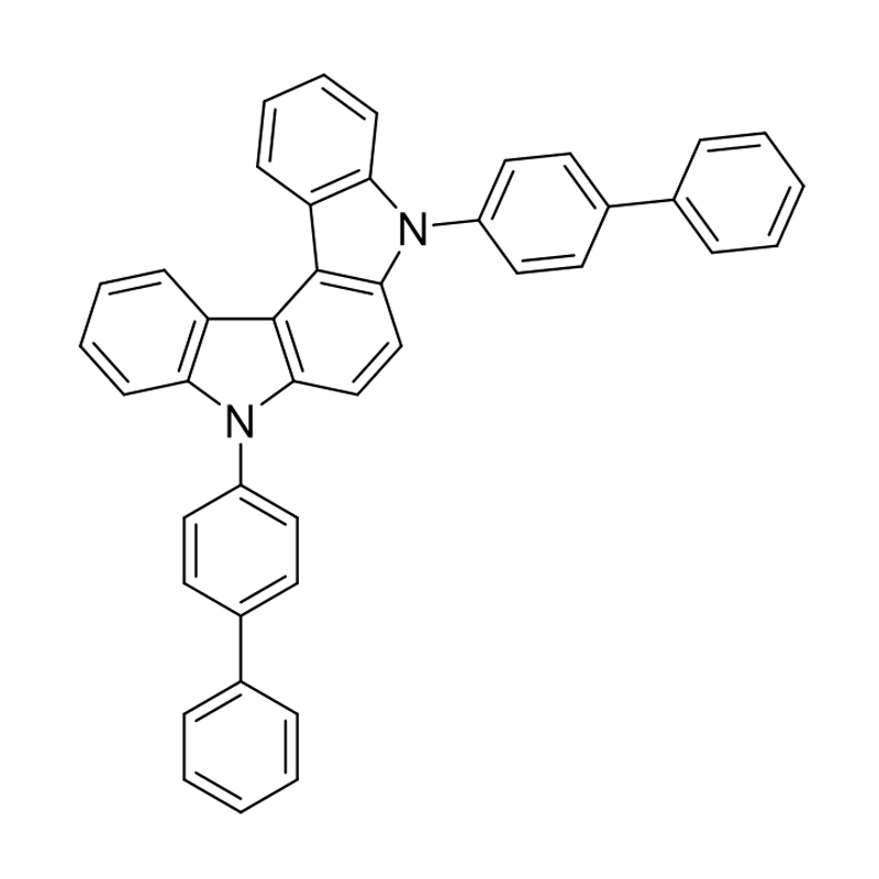 ایندلو[2،3-c] کاربازول، 5،8-bis([1،1'-biphenyl]-4-yl)-5،8-dihydro-