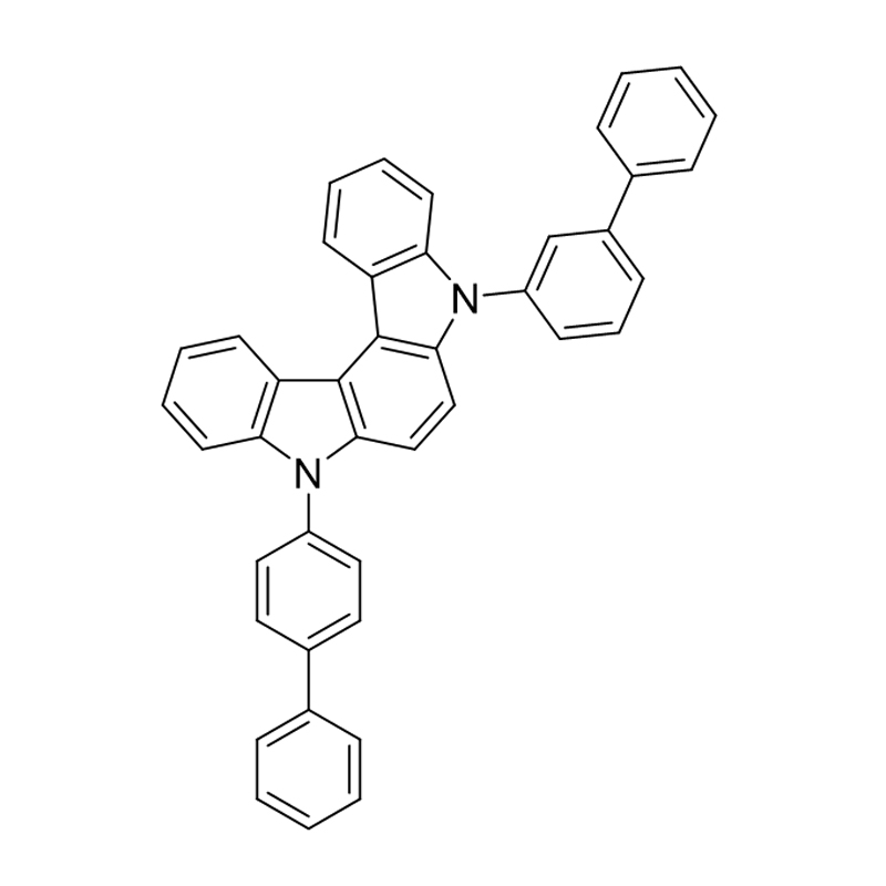 ایندلو[2،3-c] کاربازول، 5-[1،1'-بی فنیل]-3-ایل-8-[1،1'-بی فنیل]-4-یل-5،8-دی هیدرو-