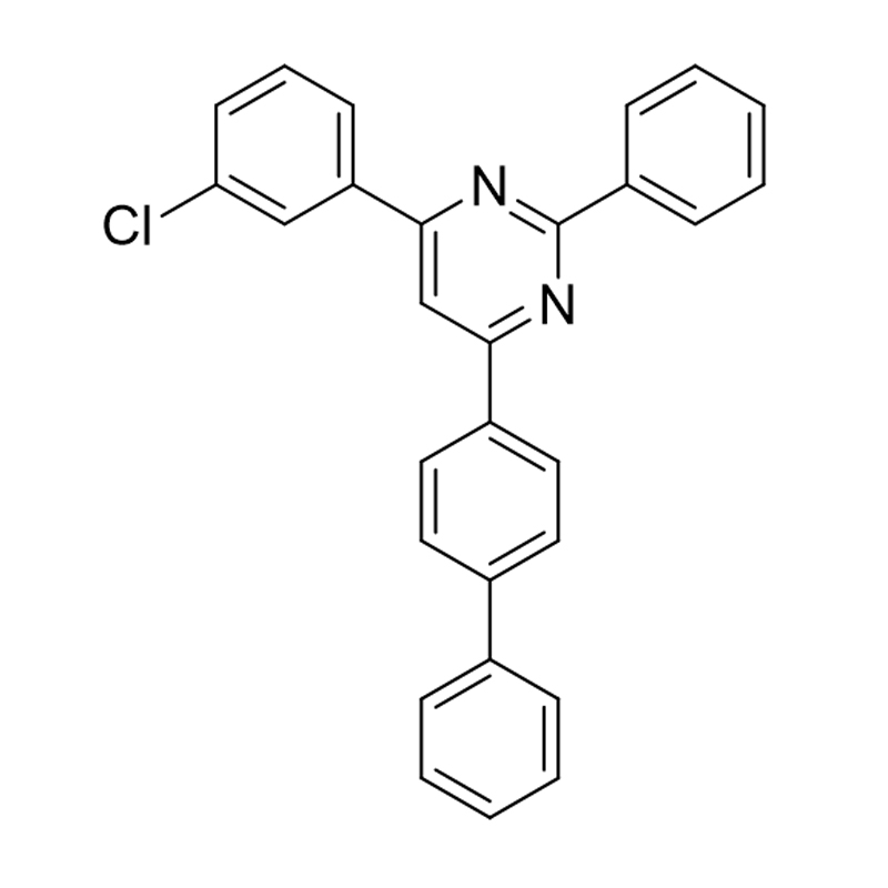 4-([1،1'-بی فنیل]-4-ایل)-6-(3-کلروفنیل)-2-فنیل پیریمیدین